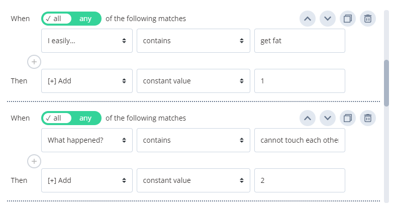 How to Set up What-suits-you-better Quiz