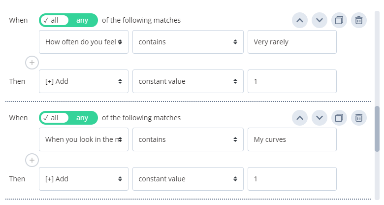 How to Set up What-suits-you-better Quiz