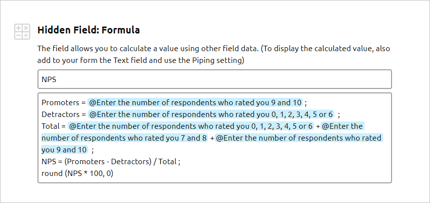 How to Use the Formula field