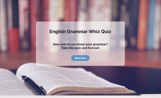 Interactive Grammar Quiz