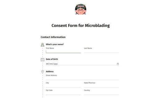 Microblading Consent Form