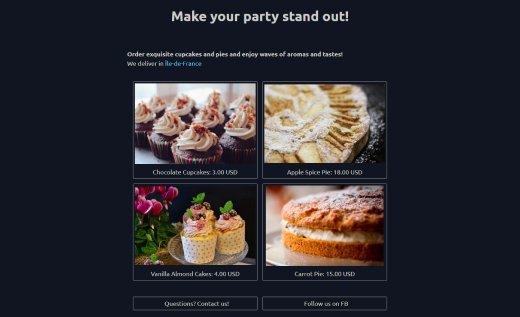 Instagram Order Form